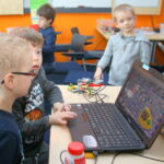 21.01.2016. Półkolonie w Kieleckim Parku Technologicznym / Kamil Król / Radio Kielce