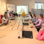 21.01.2016. Półkolonie w Kieleckim Parku Technologicznym / Kamil Król / Radio Kielce