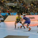 30.09.2015. 3. kolejka Ligi Mistrzów piłkarzy ręcznych: Rhein-Neckar Loewen - Vive Tauron Kielce / Piotr Michalski / Radio Kielce