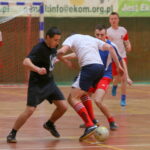 21.01.2016. XIV Ferie z Futbolem im. Adama Gołąba. Mecz Biel czy Czerń - Rangers Kielce 0:0 / Kamil Król / Radio Kielce