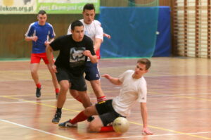 21.01.2016. XIV Ferie z Futbolem im. Adama GołąbaMecz Biel czy Czerń - Rangers Kielce 0:0 / Kamil Król / Radio Kielce