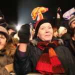 Sylwester pod Gwiazdami na Rynku w Kielcach / Kamil Król / Radio Kielce