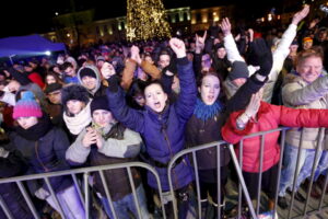 31.12.2015 Kielce. Sylwester pod gwiazdami. / Jarosław Kubalski / Radio Kielce