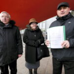 przedstawił członków komitetu wyborczego w przedterminowych wyborach wójta gminy Mirzec - Wandę Balcerzak i Jana Zawiszę. / Jarosław Kubalski / Radio Kielce