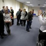 05.01.2016 Kielce. Ślubowanie 35 nowych funkcjonariuszy policji w sali im. mjr Jana Piwnika „Ponurego” Komendy Wojewódzkiej Policji. / Jarosław Kubalski / Radio Kielce