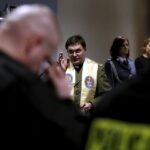 05.01.2016 Kielce. Ślubowanie 35 nowych funkcjonariuszy policji w sali im. mjr Jana Piwnika „Ponurego” Komendy Wojewódzkiej Policji. / Jarosław Kubalski / Radio Kielce