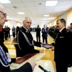 08.01.2016 Kielce. Pożegnanie Komendanta Miejskiego Państwowej Straży Pożarnej st. bryg.  Krzysztofa Janickiego. / Jarosław Kubalski / Radio Kielce