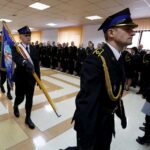 08.01.2016 Kielce. Pożegnanie Komendanta Miejskiego Państwowej Straży Pożarnej st. bryg.  Krzysztofa Janickiego. / Jarosław Kubalski / Radio Kielce
