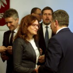 11.01.2016 Kielce. Spotkanie noworoczne wojewody Agaty Wojtyszek z parlamentarzystami. / Jarosław Kubalski / Radio Kielce