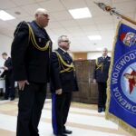 15.01.2016 Kielce. Pożegnanie Komendanta Wojewódzkiego PSP generała Zbigniewa Muszczaka i jego zastępcy starszego brygadiera Grzegorza Ryskiego. I powołanie nowego młodszego brygadiera Adama Czajki. / Jarosław Kubalski / Radio Kielce