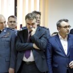 15.01.2016 Kielce. Pożegnanie Komendanta Wojewódzkiego PSP generała Zbigniewa Muszczaka i jego zastępcy starszego brygadiera Grzegorza Ryskiego. I powołanie nowego młodszego brygadiera Adama Czajki. / Jarosław Kubalski / Radio Kielce