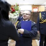 15.01.2016 Kielce. Pożegnanie Komendanta Wojewódzkiego PSP generała Zbigniewa Muszczaka i jego zastępcy starszego brygadiera Grzegorza Ryskiego. I powołanie nowego młodszego brygadiera Adama Czajki. / Jarosław Kubalski / Radio Kielce