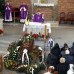 16.01.2016 Kielce.  Kościół ojców Kapucynów. Pogrzeb Andrzeja Litwina. / Jarosław Kubalski / Radio Kielce