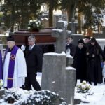 16.01.2016 Kielce.  Cmentarz Stary. Pogrzeb Andrzeja Litwina. / Jarosław Kubalski / Radio Kielce