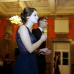 16.01.2016 Kielce. Studniówka w I Ogólnokształcącym Liceum Akademickim im. Janiny Kossakowskiej - Dębickiej w WDK. / Jarosław Kubalski / Radio Kielce