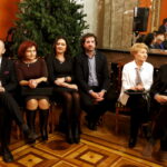 16.01.2016 Kielce. Studniówka w I Ogólnokształcącym Liceum Akademickim im. Janiny Kossakowskiej - Dębickiej w WDK. / Jarosław Kubalski / Radio Kielce