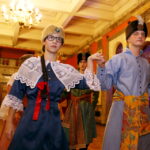 16.01.2016 Kielce. Studniówka w I Ogólnokształcącym Liceum Akademickim im. Janiny Kossakowskiej - Dębickiej w WDK. / Jarosław Kubalski / Radio Kielce