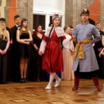 16.01.2016 Kielce. Studniówka w I Ogólnokształcącym Liceum Akademickim im. Janiny Kossakowskiej - Dębickiej w WDK. / Jarosław Kubalski / Radio Kielce