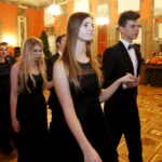 16.01.2016 Kielce. Studniówka w I Ogólnokształcącym Liceum Akademickim im. Janiny Kossakowskiej - Dębickiej w WDK. / Jarosław Kubalski / Radio Kielce