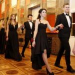 16.01.2016 Kielce. Studniówka w I Ogólnokształcącym Liceum Akademickim im. Janiny Kossakowskiej - Dębickiej w WDK. / Jarosław Kubalski / Radio Kielce