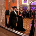 16.01.2016 Kielce. Studniówka w I Ogólnokształcącym Liceum Akademickim im. Janiny Kossakowskiej - Dębickiej w WDK. / Jarosław Kubalski / Radio Kielce