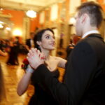 16.01.2016 Kielce. Studniówka w I Ogólnokształcącym Liceum Akademickim im. Janiny Kossakowskiej - Dębickiej w WDK. / Jarosław Kubalski / Radio Kielce