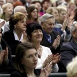 20.01.2016 Kielce. Kielecki Uniwersytet III Wieku „Ponad czasem” zainaugurował pierwszy rok akademicki. / Jarosław Kubalski / Radio Kielce