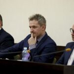 21.01.2016 Kielce. Sesja Rady Miasta. Władysław Burzawa, Dariusz Kozak i Robert Siejka. / Jarosław Kubalski / Radio Kielce