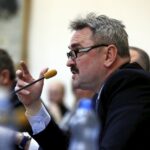 21.01.2016 Kielce. Sesja Rady Miasta. Jacek Wołowiec. / Jarosław Kubalski / Radio Kielce