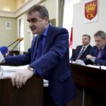 21.01.2016 Kielce. Sesja Rady Miasta. Prezydent Wojciech Lubawski. / Jarosław Kubalski / Radio Kielce