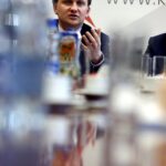 22.01.2016 Kielce. Konferencja prasowa podsekretarza stanu Bartosza Marczuka i wojewody Agaty Wojtyszek w sprawie programu Rodzina 500 plus. / Jarosław Kubalski / Radio Kielce