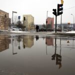 Kielce. Skrzyżowanie Al. Tysiąclecia z al. Solidarności i ulica Domaszowską. / Jarosław Kubalski / Radio Kielce