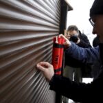 Kielce. Skrzyżowanie Al. Tysiąclecia z al. Solidarności i ulica Domaszowską. Konferencja prasowa Stowarzyszenia Kieleckie Inwestycje. / Jarosław Kubalski / Radio Kielce