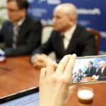 25.01.2016 Kielce. Minister sprawiedliwości Zbigniew Ziobro podczas konferencji prasowej. / Jarosław Kubalski / Radio Kielce