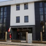 29.01.2016 Jędrzejów. Otwarcie nowego budynku prokuratury rejonowej przy ulicy Marszałka Piłsudskiego. / Jarosław Kubalski / Radio Kielce