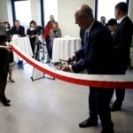 29.01.2016 Jędrzejów. Otwarcie nowego budynku prokuratury rejonowej przy ulicy Marszałka Piłsudskiego. / Jarosław Kubalski / Radio Kielce