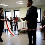 29.01.2016 Jędrzejów. Otwarcie nowego budynku prokuratury rejonowej przy ulicy Marszałka Piłsudskiego. / Jarosław Kubalski / Radio Kielce