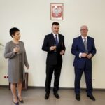 29.01.2016 Jędrzejów. Otwarcie nowego budynku prokuratury rejonowej przy ulicy Marszałka Piłsudskiego. / Jarosław Kubalski / Radio Kielce