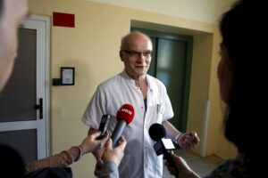 30.01.2016 Kielce. Wojewódzki Szpital Zespolony. Profesor Stanisław Głuszek. / Jarosław Kubalski / Radio Kielce