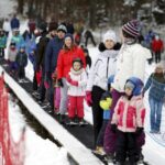 17.01.2016 Kielce. Niedziela na stoku narciarskim Stadion. / Jarosław Kubalski / Radio Kielce