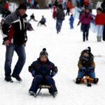 17.01.2016 Kielce. Niedziela na stoku narciarskim Stadion. / Jarosław Kubalski / Radio Kielce