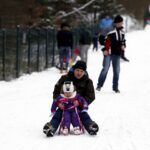 17.01.2016 Kielce. Niedziela na stoku narciarskim Stadion. / Jarosław Kubalski / Radio Kielce