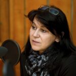 20.01.2016 Kielce. Audycja Punkty Widzenia. Rzecznik Straży Miejskiej Maria Plutka. / Jarosław Kubalski / Radio Kielce