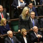 12.11.2015 Warszawa. Pierwsze posiedzenie Sejmu VIII kadencji. Ślubowanie poselskie. / Wojciech Habdas / Radio Kielce