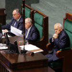 12.11.2015 Warszawa. Pierwsze posiedzenie Sejmu VIII kadencji. Ślubowanie poselskie. / Wojciech Habdas / Radio Kielce