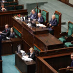 12.11.2015 Warszawa. Pierwsze posiedzenie Sejmu VIII kadencji. Ślubowanie poselskie. Prezydent Andrzej Duda / Wojciech Habdas / Radio Kielce