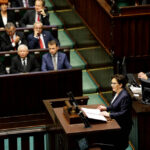 12.11.2015 Warszawa. Pierwsze posiedzenie Sejmu VIII kadencji. Złożenie dymisji rządu przez premier Ewę Kopacz / Wojciech Habdas / Radio Kielce