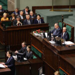 12.11.2015 Warszawa. Pierwsze posiedzenie Sejmu VIII kadencji. Złożenie dymisji rządu przez premier Ewę Kopacz / Wojciech Habdas / Radio Kielce