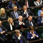 12.11.2015 Warszawa. Pierwsze posiedzenie Sejmu VIII kadencji. Złożenie dymisji rządu przez premier Ewę Kopacz / Wojciech Habdas / Radio Kielce