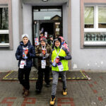 101.2016 Kielce. Uczniowie SP 8 włączyli się w zbiórkę pieniędzy dla WOŚP. / Wojciech Habdas / Radio Kielce